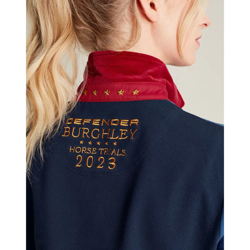 Joules Burghley Women's Polo Shirt - Dark Blue-6